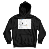 Gucci Mane manners are priceless tweet on a black hoodie from Tee Tweets