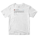 Lil B Post Malone is Kim Kardashian thick tweet on a white t-shirt from Tee Tweets