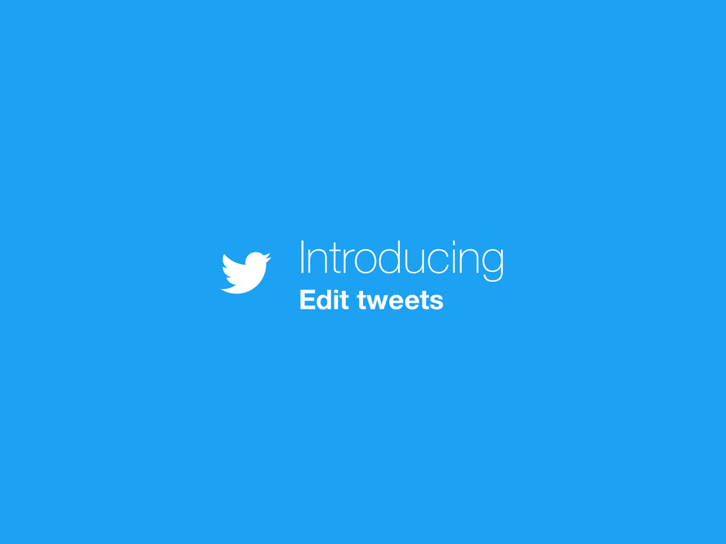 Why Twitter Will Never Add An 'Edit Tweet' Button