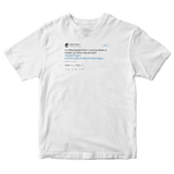 Amber Rose Kanye you're getting bodied by a stripper tweet on a white t-shirt from Tee Tweets