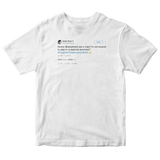 Amber Rose Kanye West you mad tweet on a white t-shirt from Tee Tweets