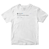 Ariana Grande love u I'm excited or whatever tweet on a white t-shirt from Tee Tweets