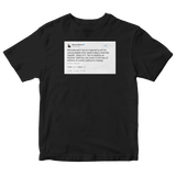 Barack Obama inspired by the youth tweet on a black t-shirt from Tee Tweets