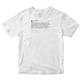Barack Obama inspired by the youth tweet on a white t-shirt from Tee Tweets
