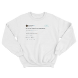 CJ McCollum hit the lottery by not signing Chandler Parsons tweet on a white sweater from Tee Tweets