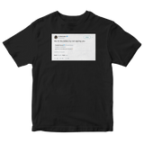 CJ McCollum hit the lottery by not signing Chandler Parsons tweet on a black t-shirt from Tee Tweets