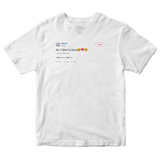 Cher my t-shirt is gone tweet on a white t-shirt from Tee Tweets