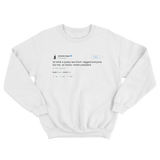 Chrissy Teigen tagged everyone but me an honor Mr. President tweet white sweater from Tee Tweets