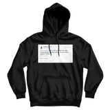 Chrissy Teigen John Legend mom and dad on Twitter tweet on a black hoodie from Tee Tweets