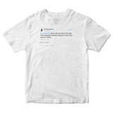 Chrissy Teigen John Legend mom and dad on Twitter tweet on a white t-shirt from Tee Tweets