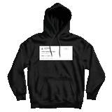 Customize and create your own Twitter tweet top on a black hoodie from Tee Tweets