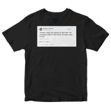 Donald Trump best 140 character writer in the world its easy when its fun black tweet shirt