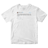 Donald Trump best 140 character writer in the world its easy when its fun white tweet shirt