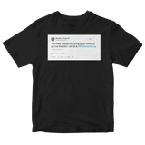 Donald Trump fake lawyers tweet from Stephen Colbert show on a black t-shirt