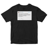 Donald Trump proud to say Merry Christmas again tweet on a black t-shirt from Tee Tweets