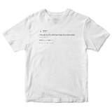 Drake how I like my S tweet on a white t-shirt from Tee Tweets