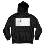 Edward Snowden they call me a criminal tweet on a black hoodie from Tee Tweets