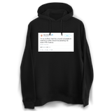 Ellen DeGeneres Thanksgiving parading down Fifth Ave tweet on a black hoodie from Tee Tweets