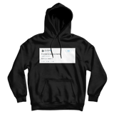 Elon Musk time to create a mecha tweet on a black hoodie from Tee Tweets