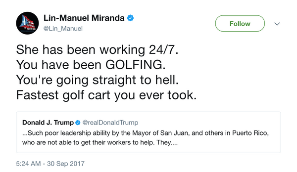 Best lin manuel miranda tweets deals