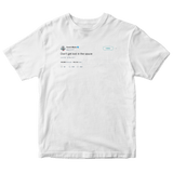 Gucci Mane don't get lost in the sauce tweet on a white t-shirt from Tee Tweets
