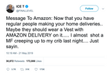 Ice T almost shot Amazon delivery person tweet from Tee Tweets