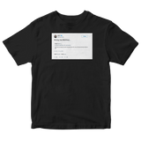 Ice T tells fan he got the wrong Ice tweet on a black t-shirt from Tee Tweets