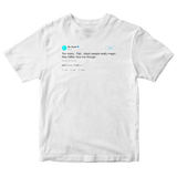 Jay Z Mac Miller is nice tweet on a white t-shirt from Tee Tweets