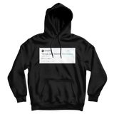 Jimmy Fallon don't go Jason Waterfalls TLC lyrics tweet on a black hoodie from Tee Tweets