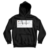 Kanye West best of two generations tweet on a black hoodie from Tee Tweets