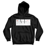 Kesha boys come and go Twitter is forever tweet on a black hoodie from Tee Tweets