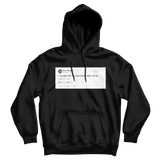 Kevin Durant wonder who my new teammates will be tweet on a black hoodie from Tee Tweets