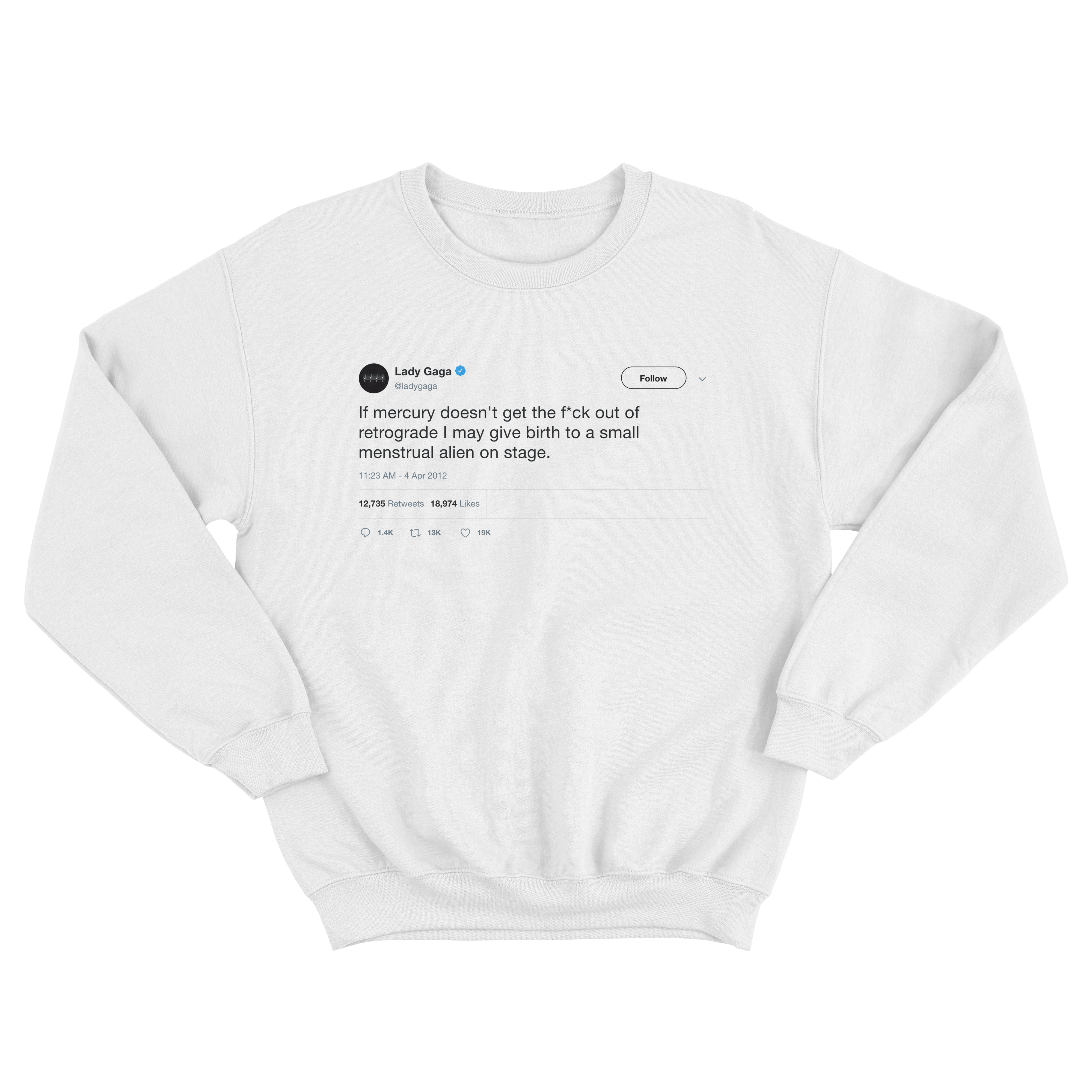 Lady Gaga Chromatica Scare Me UO T Shirt Mens Size Large NWT
