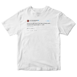 Lil B booty is a gift tweet on a white t-shirt from Tee Tweets