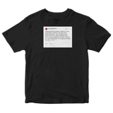 Lil B licked the booty tweet on a black t-shirt from Tee Tweets