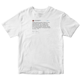 Lil B licked the booty tweet on a white t-shirt from Tee Tweets