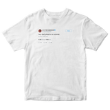 Lil B pikachu is outside tweet on a white t-shirt from Tee Tweets