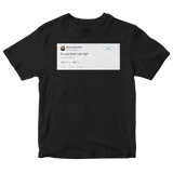 Martha Stewart do you think I am hip tweet on a black t-shirt from Tee Tweets
