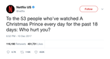 Netflix who hurt you tweet from Tee Tweets