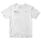 Nicki Minaj I wish a bitch would tweet on a white t-shirt from Tee Tweets