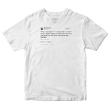 Nicki Minaj sit down be humble tweet on a white t-shirt from Tee Tweets