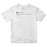 Post Malone you can tell a lot about a man from jibbits on Crocs tweet white t-shirt from Tee Tweets
