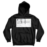 Post Malone campaign promise to stop lighter theft tweet on a black hoodie from Tee Tweets