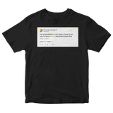 Post Malone you have to be ugly to have swag tweet on a black t-shirt from Tee Tweets