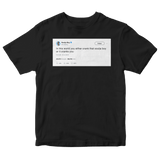 Soulja Boy in this world you either crank it or it cranks you tweet on black t-shirt from Tee Tweets