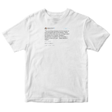 Stephen Colbert Blake Shelton sexiest man alive tweet on a white t-shirt from Tee Tweets