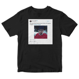 Warren Buffett the Walter White Heisenberg successor tweet on a black t-shirt from Tee Tweets