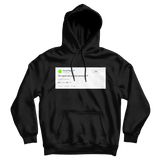 Young Thug we smoking penises tweet on a black hoodie from Tee Tweets